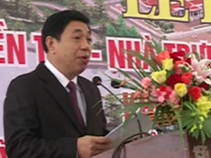 Ông Nguyễn Xuân Đường, Phó Bí thư Tỉnh ủy, Chủ tịch UBND tỉnh Nghệ An (Ảnh: Nguyễn Văn Nhật/TTXVN) 